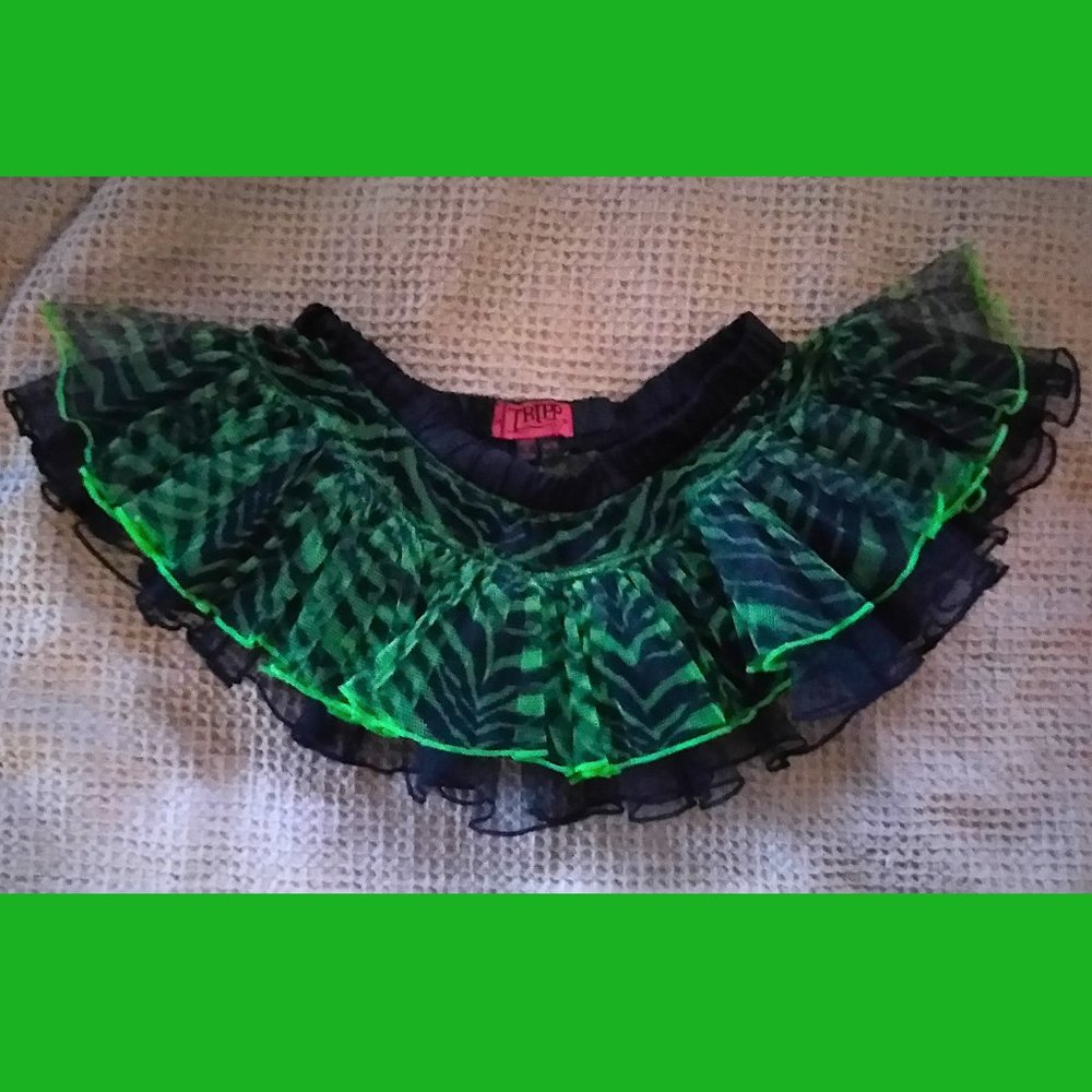 TRIPP NYC Black & Green Tutu